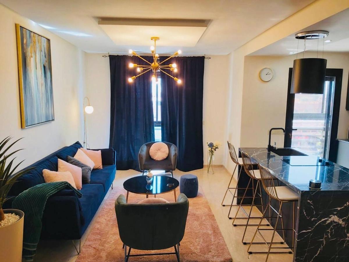 Luxueux Appartement Entre Gueliz Et L'Hivernage Avec Wifi Μαρακές Εξωτερικό φωτογραφία