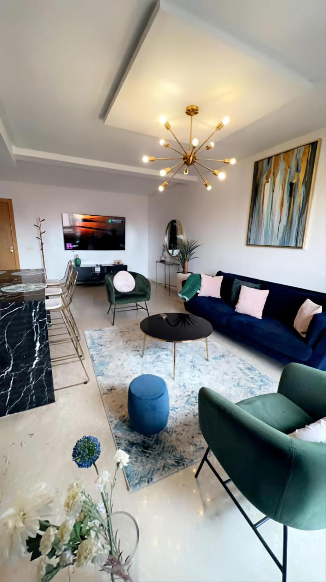Luxueux Appartement Entre Gueliz Et L'Hivernage Avec Wifi Μαρακές Εξωτερικό φωτογραφία